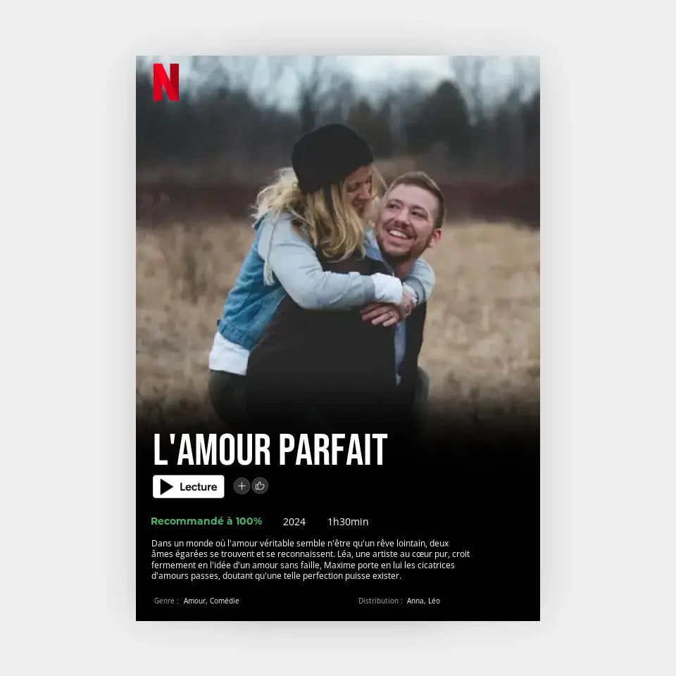 Cadre Netflix Personnalisé